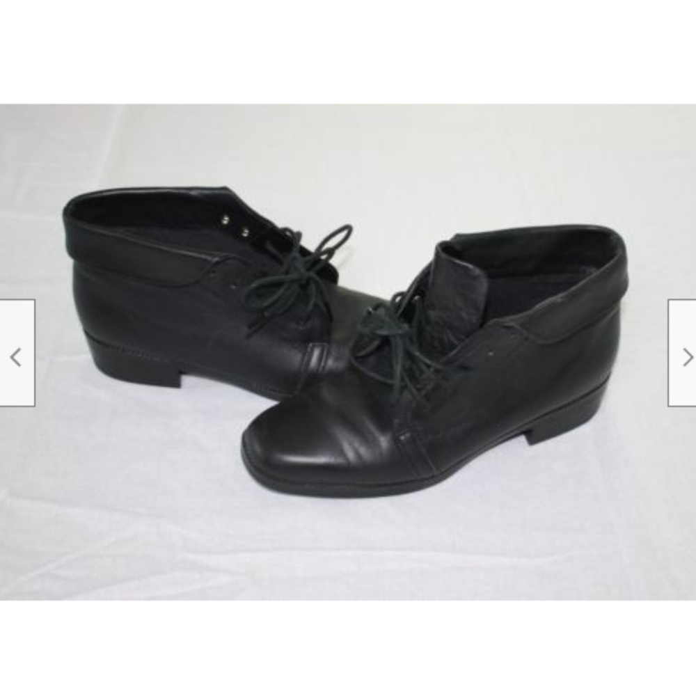Worthington Black Leather Boots